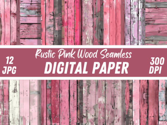 Embrace Vintage Charm with Rustic Pink Wood Antique Backgrounds