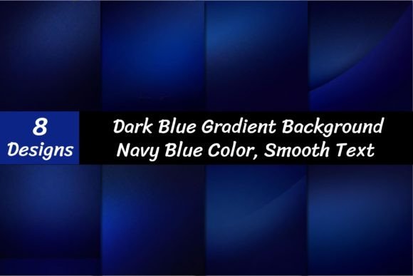 Unlock Professional Polish with Dark Blue Gradient Backgrounds